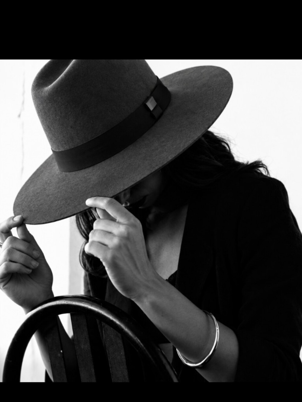 Kin The Label Wool Wide Brim Hat Fedora